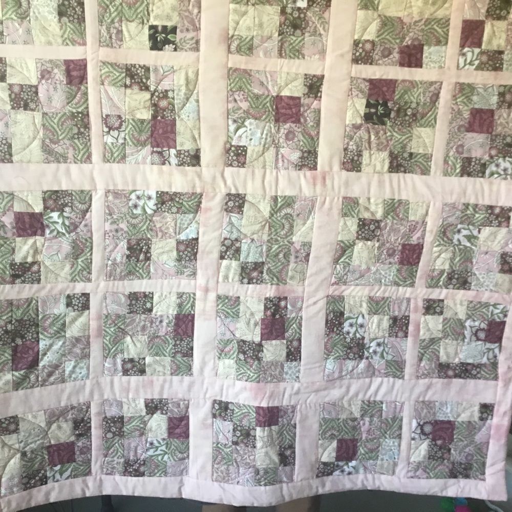 Handmade Lap Quilt  - Picture 10 of 16